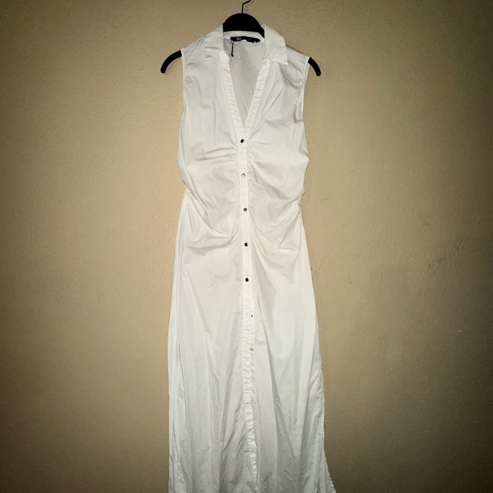 Zara Ladies Cut-out Back Dress